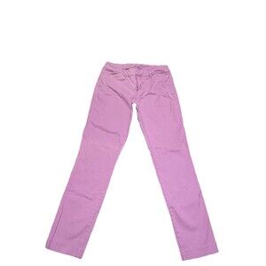 Old Navy Pixie Pants 2 Purple Skinny Mid-Rise Stretch Women's